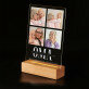 Oma - Afdruk op acrylglas met LED- standaard
