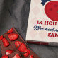 oma ik hou van je - Chocolade met aardbeien