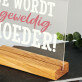 je wordt geweldig moeder - Afdruk op acrylglas