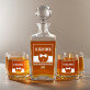 Beloved Husband -Set met karaf en whiskyglazen 