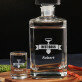 Beste baas - Karaf en wodka glazen