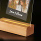 Best friends forever - Afdruk op acrylglas met LED- standaard