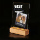 Best friends forever - Afdruk op acrylglas met LED- standaard