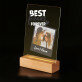 Best friends forever - Afdruk op acrylglas met LED- standaard