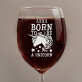 Born to be a unicorn - Wijnglas