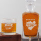 Brown Water - Set met karaf en whiskyglazen 
