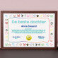 de beste dochter - Certificaat