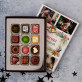 Geweldige kerst - Pralines van belgische chocolade