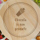 Chocola is een groente - Draaibaar plank