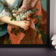 Dame met bloemen - Koninklijk portret