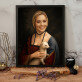 Dame met Hermelijn - Koninklijk portret Dame met Hermelijn - Koninklijk portret
