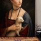 Dame met Hermelijn - Koninklijk portret Dame met Hermelijn - Koninklijk portret