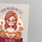 voor de beste kleuterjuf - Afdruk op acrylglas
