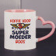 Voor super moeder - Mok