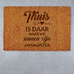 Thuis is daar - Deurmaat