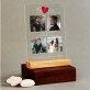 stamboom collage 4 personen - Afdruk op acrylglas