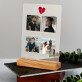 stamboom collage 4 personen - Afdruk op acrylglas