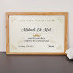 diploma voor vader - Certificaat