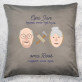 opa heerst over het huis oma regeert over opa - Kussen