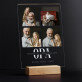 Opa - Afdruk op acrylglas met LED- standaard