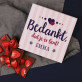Bedankt dat je er bent - Chocolade met aardbeien