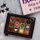 Bedankt, dat je er bent schat - Pralines van belgische chocolade
