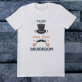 Team van bruidegom - Heren t-shirt