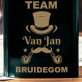 team van bruidegom - Heupflesje