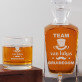 Team van bruidegom - Carafe of whisky