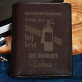 Lest de dorst - Leren portemonnee