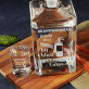Blust het dorst - Karaf en wodka glazen