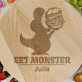 Eet monster - Draaibaar plank