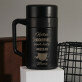 Hete koffie - Thermische mok met handvat