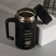 Hete koffie - Thermische mok met handvat