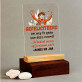 gefeliciteerd en succes - Afdruk op acrylglas