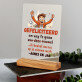 gefeliciteerd en succes - Afdruk op acrylglas
