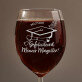 Felicitaties menr magister - Wijnglas