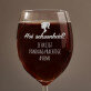 Hou schoonheid - Wijnglas