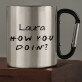 How you doin - Stalen mok