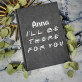 I`ll be there - Notitieboek