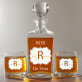 Initial - Carafe of whisky