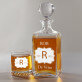 Initial - Carafe of whisky