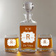 Initial - Carafe of whisky