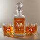 Initial - Carafe of whisky