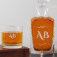 Initial - Carafe of whisky