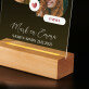 It`s a match! - Afdruk op acrylglas met LED- standaard
