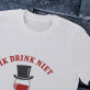 ik drink niet - Heren t-shirt