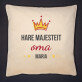 hare majesteit oma - Kussen