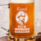 Bouw menager - Bierpokal