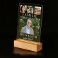 familie menager - Afdruk op acrylglas met LED- standaard